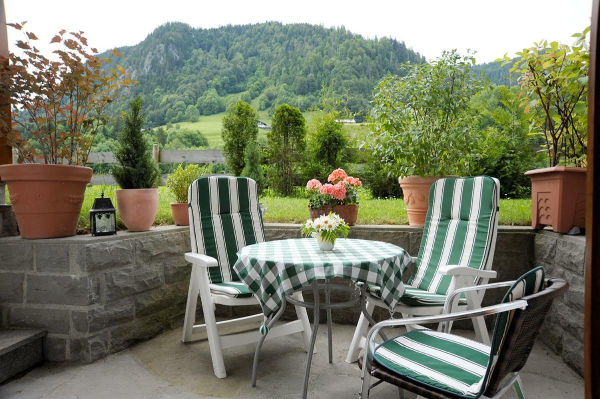 Geigers Ferienhaus Tiefenbach bei Oberstdorf Esterno foto