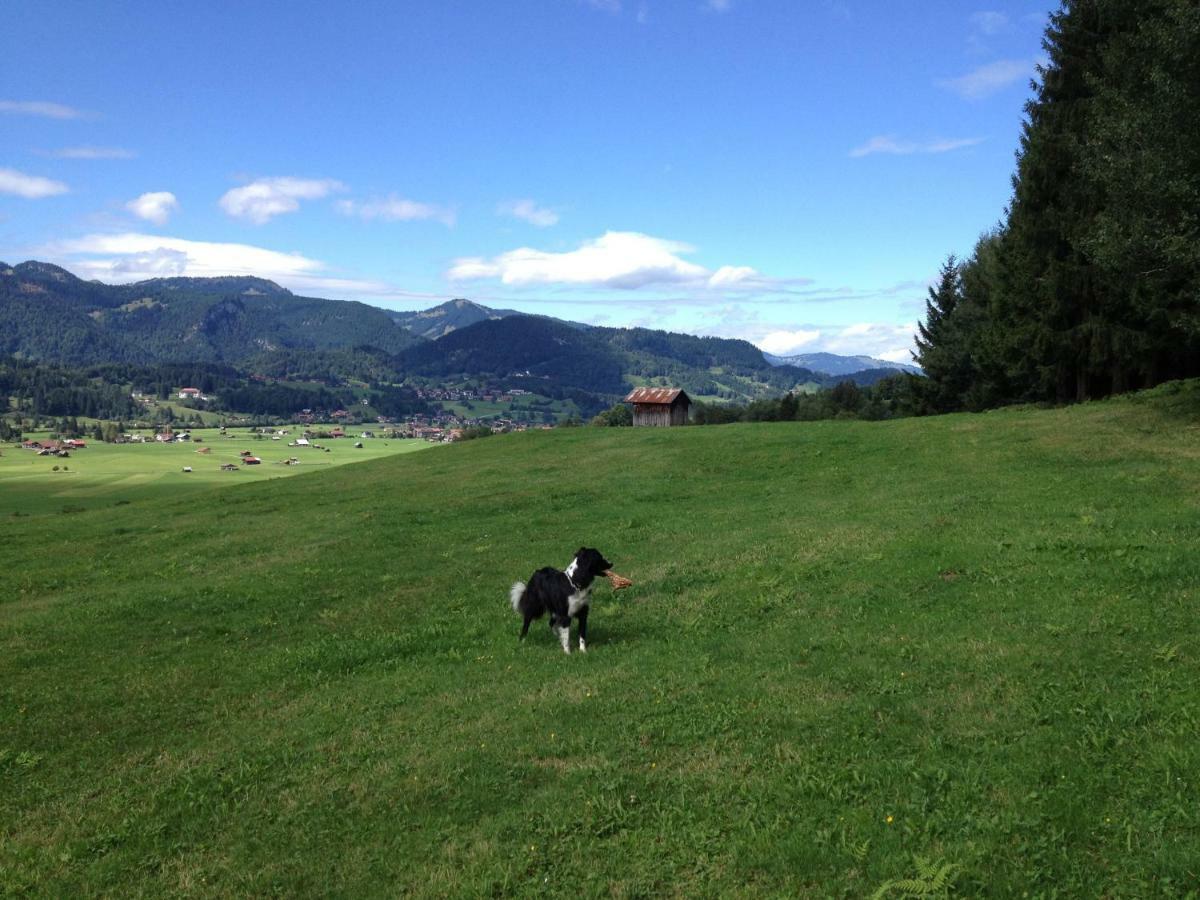 Geigers Ferienhaus Tiefenbach bei Oberstdorf Esterno foto